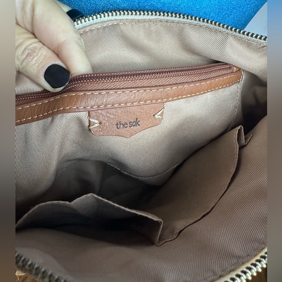 Gorgeous Stone / Cream Crossbody Bag by The Sak - Picture 13 of 15